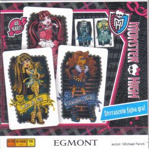 Okładka książki Gra - Monster High Strrracznie fajna gra!