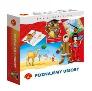 Opakowanie Gra - Poznajemy ubiory ALEX