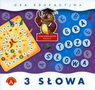 Okładka książki Gra - Trzy słowa ALEX