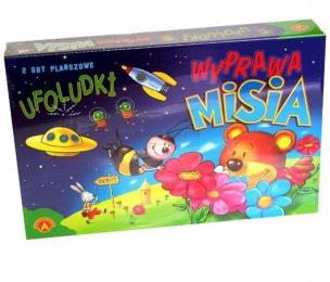 Okładka książki Gra - Wyprawa misia. Ufoludki ALEX