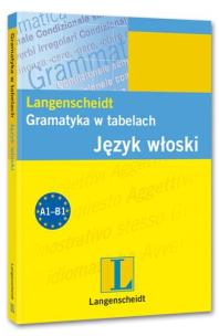 Okładka książki Gramatyka w tabelach - Język włoski  ''L