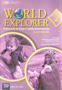 Okładka książki J. Angielski SP 5 World Explorer WB w.2013 NE
