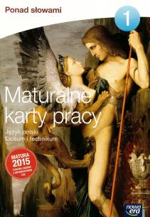 Okładka książki J. Polski LO 1 Ponad słowami KP ZPiR Matura 2015