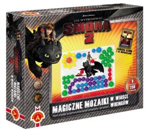 Okładka książki Jak wytresować smoka 2 Mag. mozaiki W wiosce ALEX