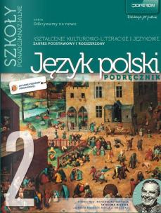Okładka książki J.polski LO 2 Odkrywamy... podr ZPR w.2012 OPERON