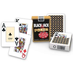 Okładka książki Karty - Black Jack & Poker 1 TREFL
