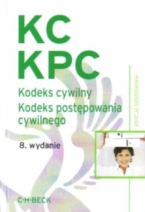 Okładka książki KC, KPC - Edycja Sędziowska wyd.8