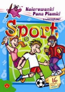 Okładka książki Kolorowanki Pana Plamki - Sport ALEX