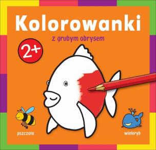 Okładka książki Kolorowanki z grubym obrysem - Zwierzęta