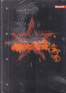 Opakowanie Kołozeszyt A4/80K/BR kratka 5 szt. mix