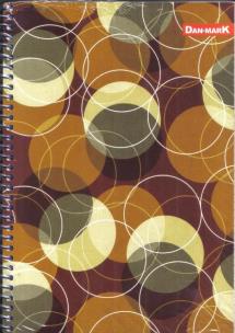 Opakowanie Kołozeszyt A5/80K/BR kratka 5 szt. mix