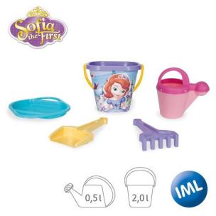 Okładka książki Komplet do piasku 5 elementów Jej Wysokość Zosia