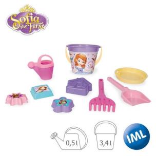 Okładka książki Komplet do piasku 9 elementów Jej Wysokość Zosia