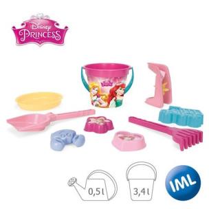 Okładka książki Komplet do piasku 9 elementów Księżniczki