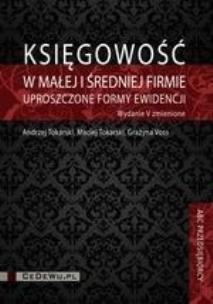 Okładka książki Księgowość w małej i średniej firmie