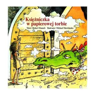 Okładka książki Księżniczka w papierowej torbie