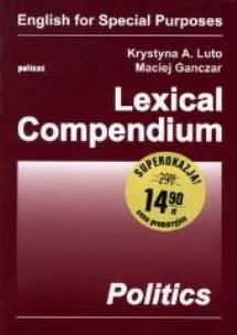 Okładka książki Lexical compendium politics