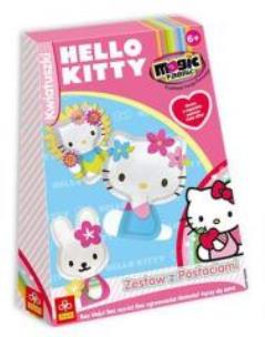Opakowanie Magic Fabric Hello Kitty 3 Zestaw z postac. TREFL