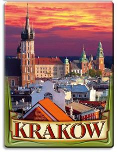 Opakowanie Magnes - Kraków 08 Panorama Starego Miasta
