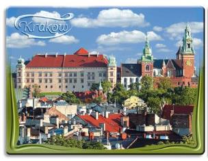 Opakowanie Magnes - Kraków 20 Zamek Królewki na Wawelu