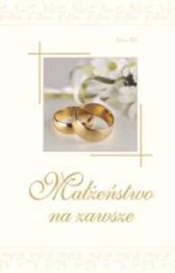 Okładka książki Małżeństwo na zawsze