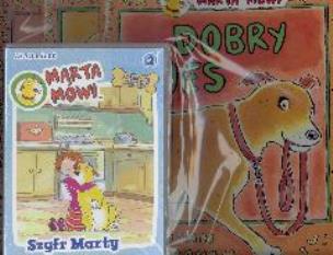Okładka książki Marta Mówi zestaw 3 książek z płytą DVD
