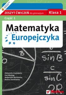 Okładka książki Matematyka Europejczyka GIM 1/1 ćw Helion