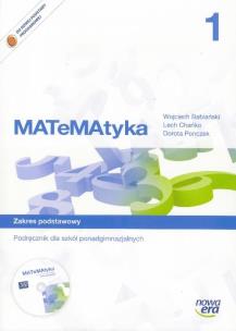 Okładka książki MATeMAtyka LO 1 Z.P Podr. w.2012 NE