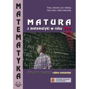 Okładka książki Matematyka Matura od 2015 roku Z.R Zb.zad. PODKOWA