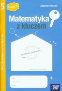 Okładka książki Matematyka SP 5 Mat. z kluczem Radzę ćw. cz1 LIFT