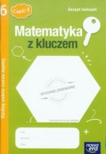 Okładka książki Matematyka SP 6 Mat. z kluczem Radzę ćw. cz1 LIFT