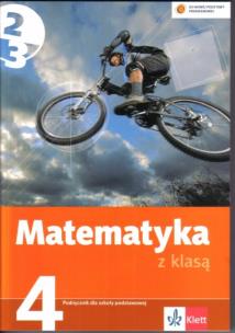 Okładka książki Matematyka z klasą kl. 4 podr Klett