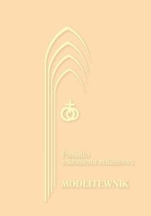 Okładka książki Modlitewnik. Pamiątka Sakramentu Małżeństwa ecri