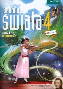 Okładka książki Muzyka SP 4 Ciekawi świata podr w.2012 OPERON