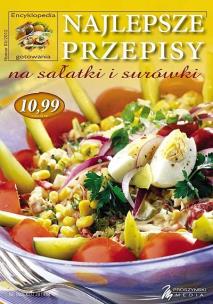 Okładka książki Najlepsze przepisy na sałatki i surówki