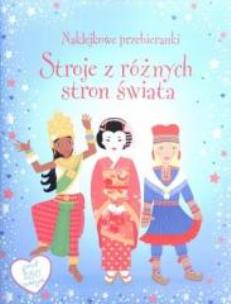 Okładka książki Naklejkowe przebieranki. Stroje z różnych...