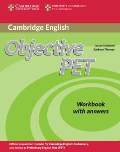 Okładka książki Objective PET Workbook with answers