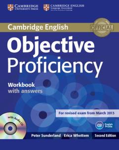 Okładka książki Objective Proficiency Workbook with Answers + CD