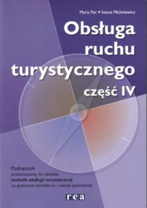 Okładka książki Obsługa ruchu turystycznego część 4 Podr. REA