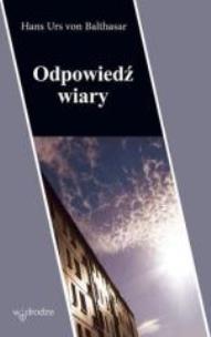 Okładka książki Odpowiedź Wiary