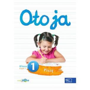 Okładka książki Oto ja 1 Piszę cz.1 w.2012 MAC