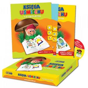 Okładka książki Pakiet Księga uśmiechu. Czterolatek JUKA