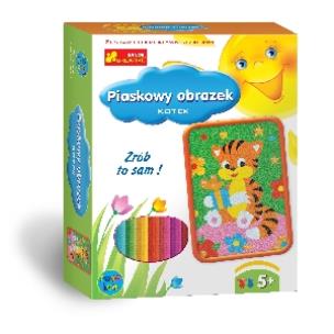 Okładka książki Piaskowy obrazek - Kotek STNUX