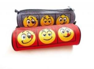 Okładka książki Piórnik POL 018 z nadrukiem Duże Buźki MESIO.PL