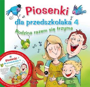 Okładka książki Piosenki dla przedszkolaka 4 Rodzina razem
