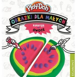 Okładka książki Playdoh - Koloruję owoce