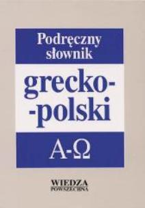 Okładka książki Podręczny słownik grecko-polski