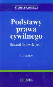Okładka książki Podstawy prawa cywilnego