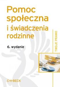 Okładka książki Pomoc społeczna i świadczenia rodzinne