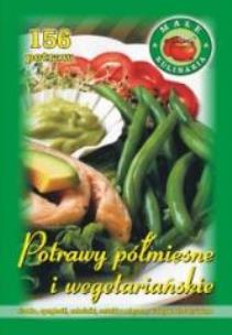 Okładka książki Potrawy półmięsne i wegetariańskie.